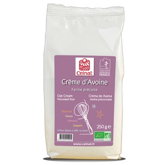 Crème d'Avoine farine précuite 250 g Celnat