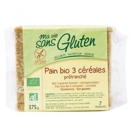 Pain aux 3 Céréales Prétranché