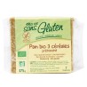 Pain aux 3 Céréales Prétranché Ma vie sans Gluten