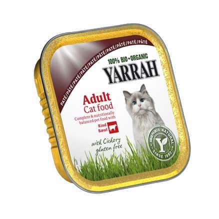 Pâté Boeuf & Chicorée pour Chat Barquette