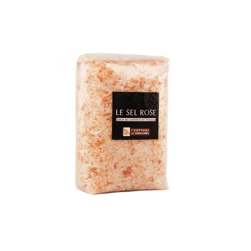 Comptoirs & Compagnies -- Le sel rose de l'himalaya cristaux - 1 kg –  Aventure bio