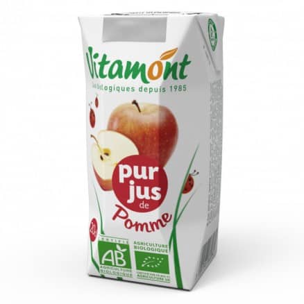 Pur jus de pommes bio 20CL