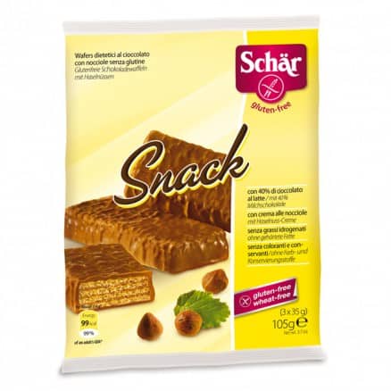 Gaufrette au chocolat sans gluten "Snack"