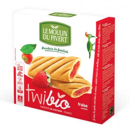 Twibio Fraise bio le moulin du pivert