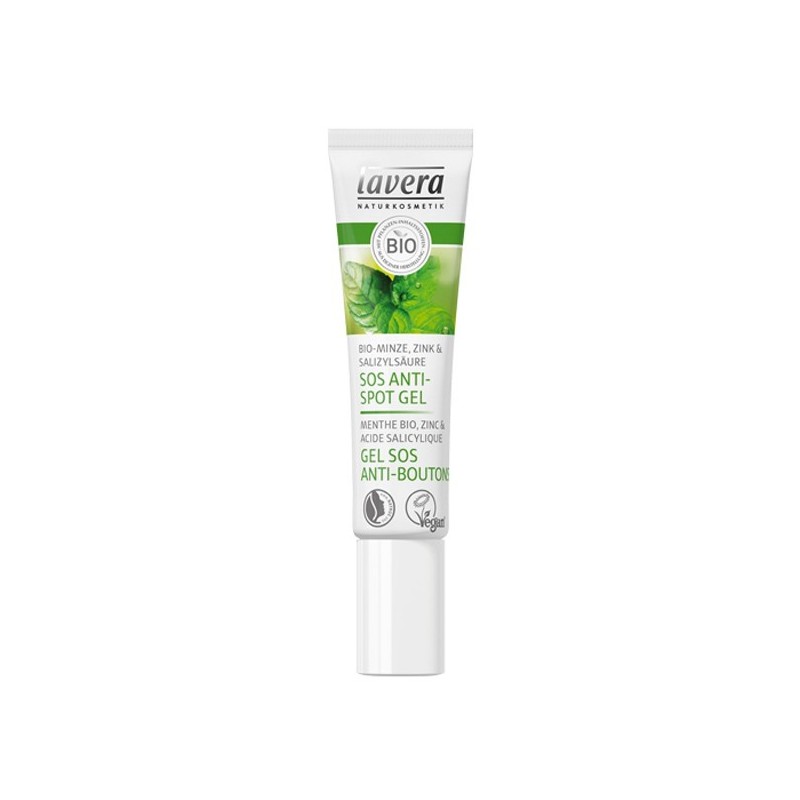 Gel Sos Anti-Boutons Menthe de Lavera