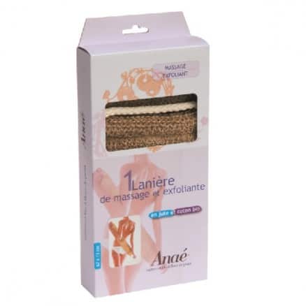 Lanière massage jute & coton