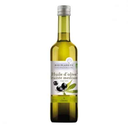 Huile olive fruitée medium Bio Planète