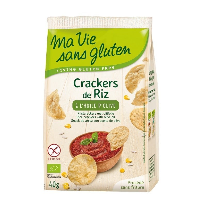 Crackers de Riz Huile d'Olive