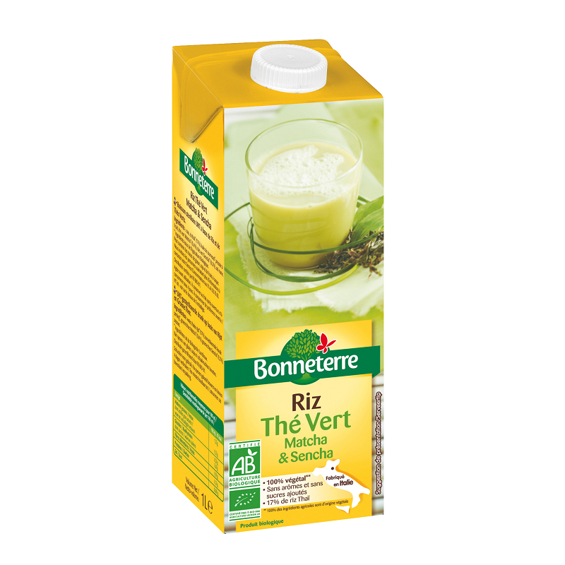 Boisson Riz Thé Vert Matcha & Sencha Bonneterre