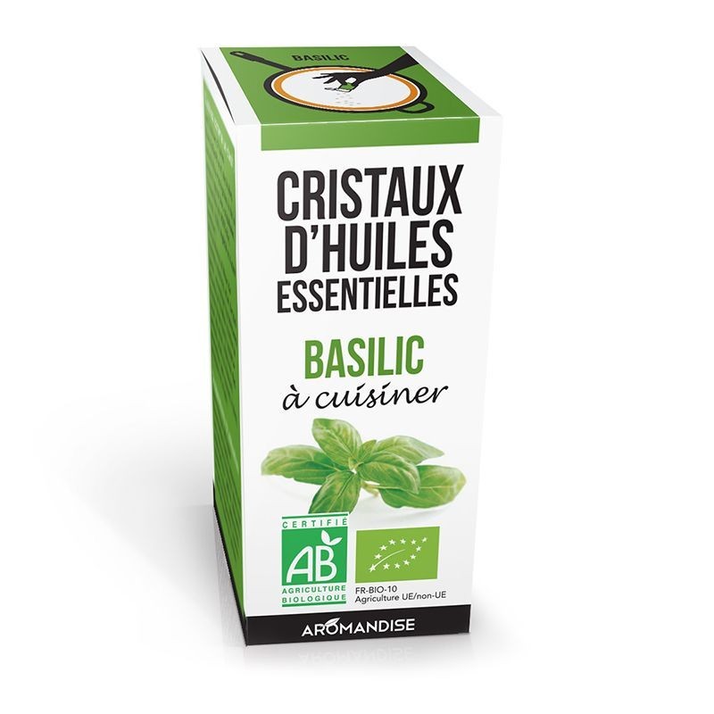 Cristaux d'Huiles Essentielles Basilic Florisens