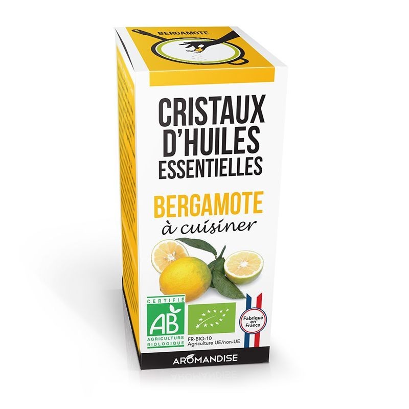 Cristaux d'Huiles Essentielles Bergamote Florisens