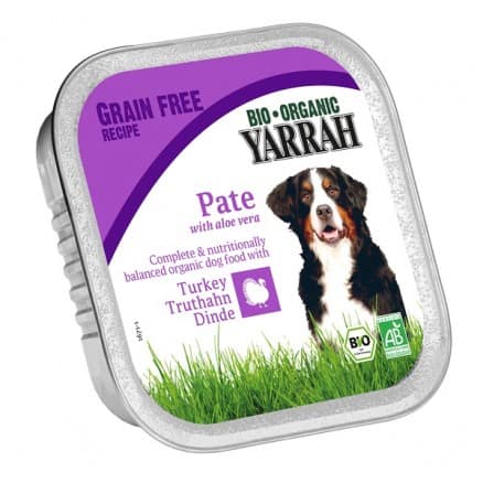 Pâté Dinde & Aloe vera pour Chien Barquette