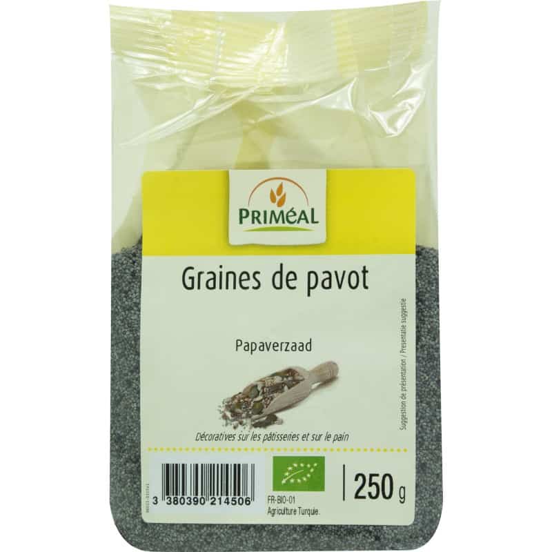 Graines de Pavot 250 g Primeal
