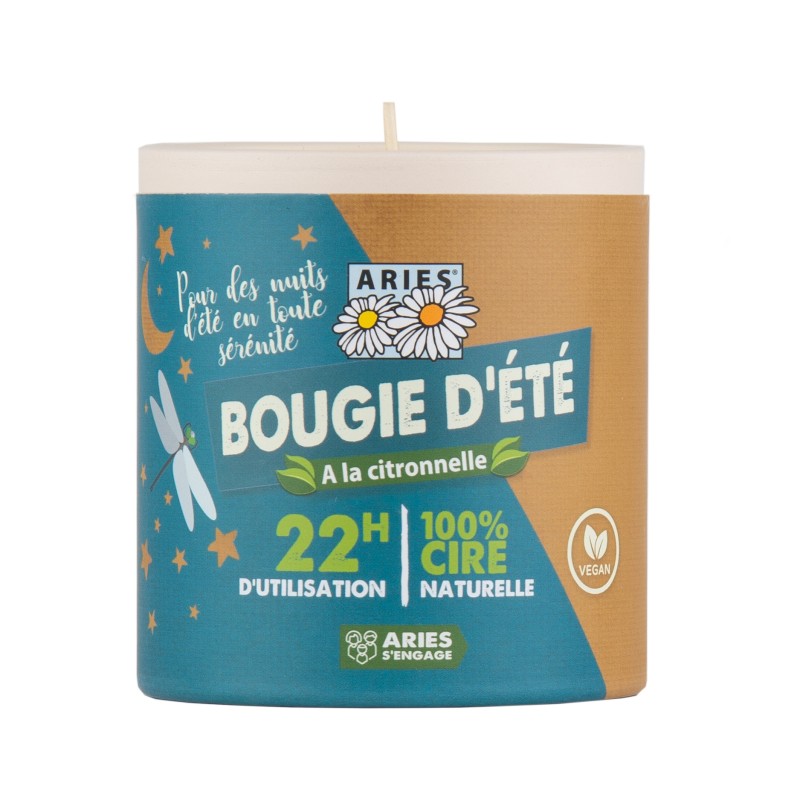 Bougie d'été à la Citronnelle