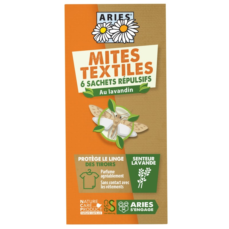 Sachets Tiroirs Anti Mites Textiles