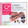 Barres de Céréales Chocolat Noisettes Raisin Biosoleil