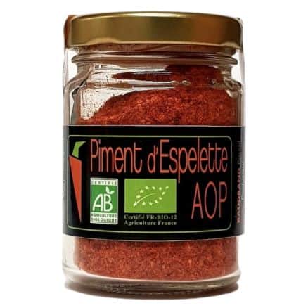 Piment D'Espelette AOP en Poudre