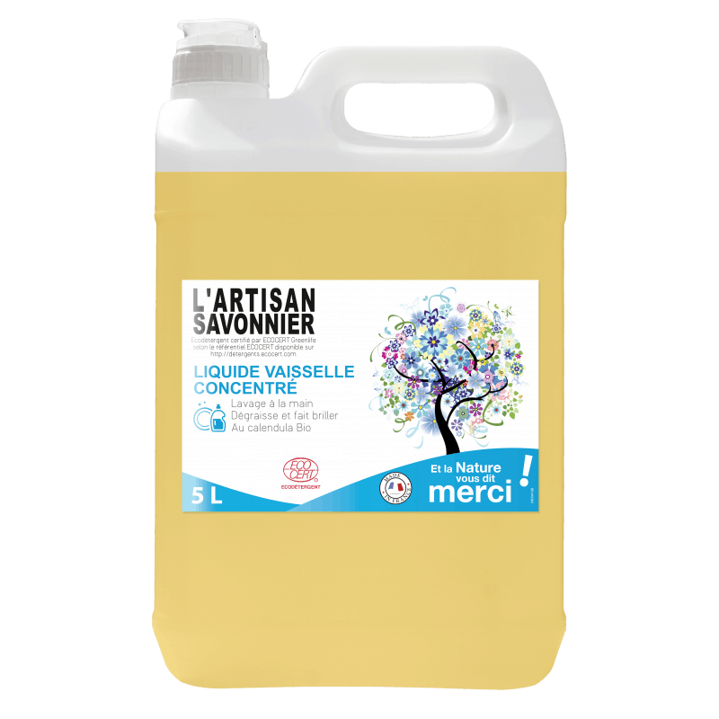Liquide Vaisselle Format Eco 5L L'Artisan Savonnier