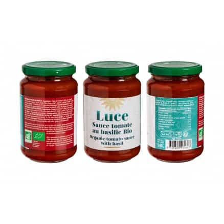 Sauce Tomate au Basilic Bio