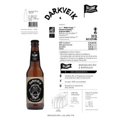 Bières Noir Légère Darkveik Stout Coco Brasseurs La Lune