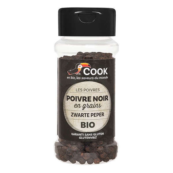 Poivre noir en grains 50 g Cook
