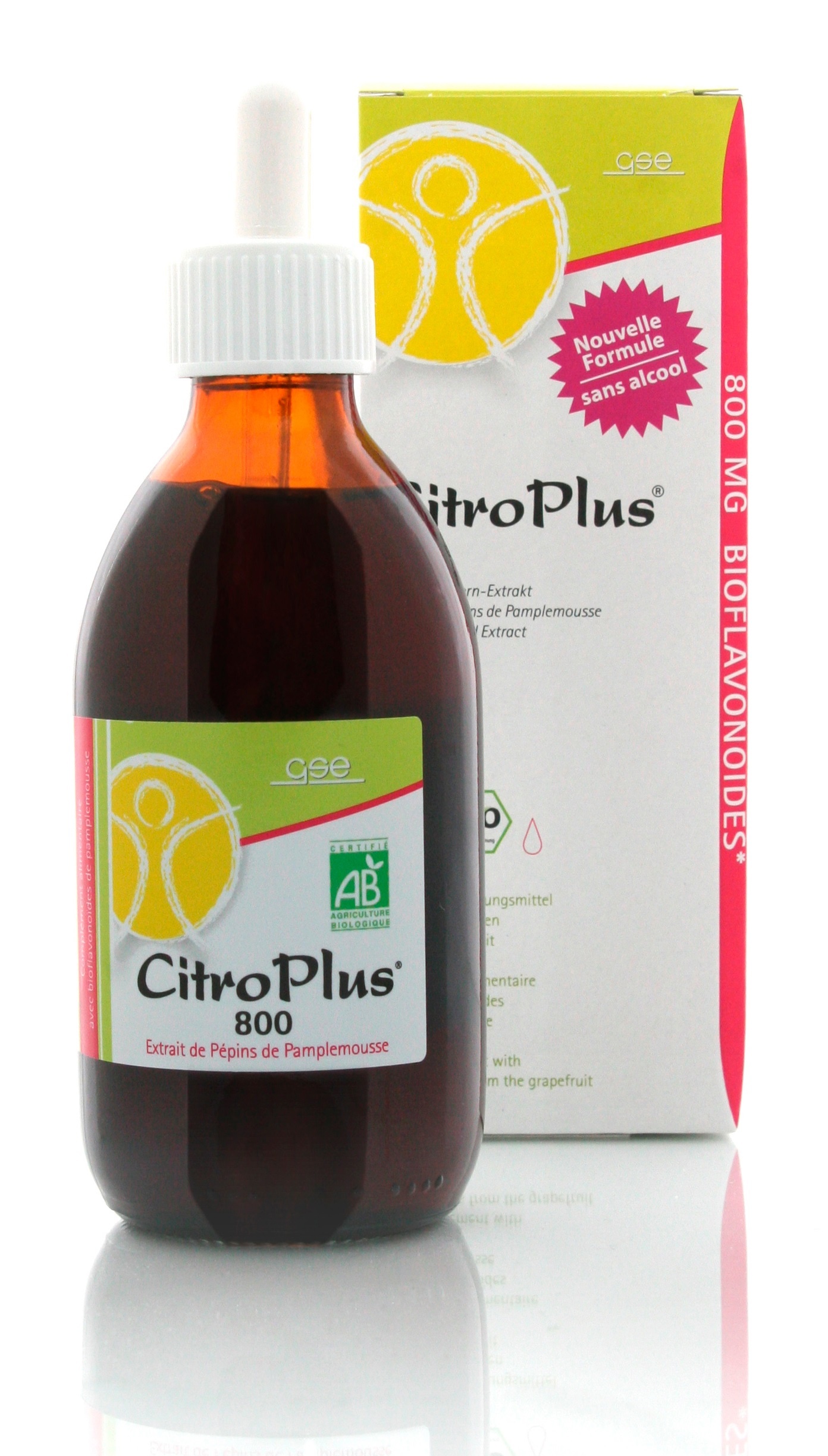 Extrait de pépins de pamplemousse 250 ml CitroPlus 800