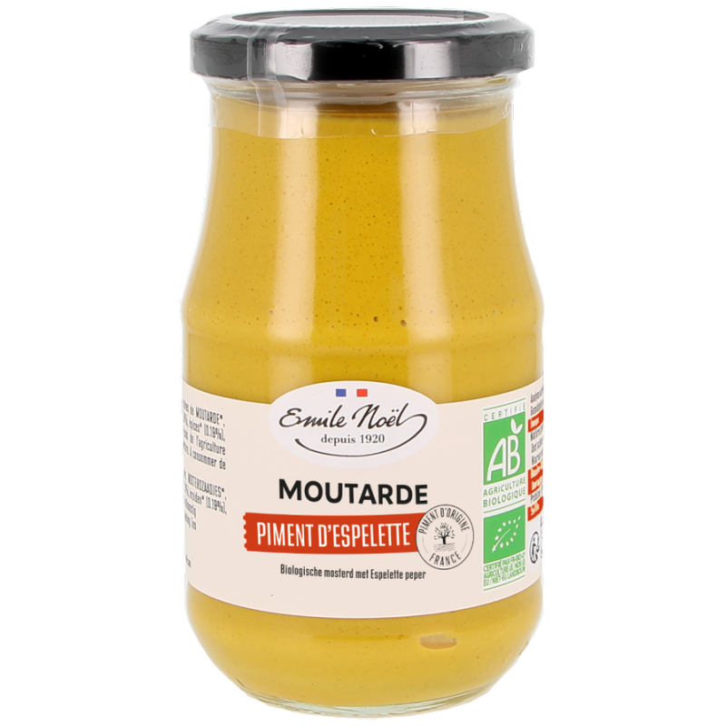 Moutarde au Piment D'Espelette 