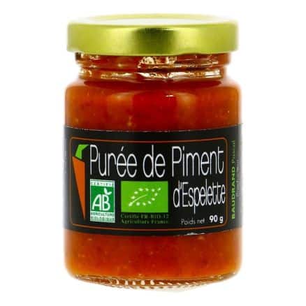 Purée de Piment D'Espelette AOP