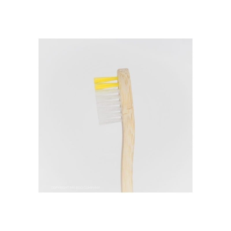 Brosse Bambou Enfant Jaune