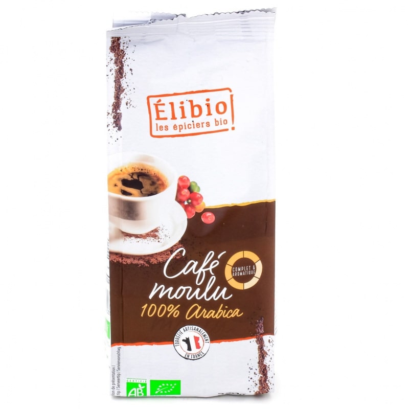Café Moulu 100% Arabica 250g Elibio