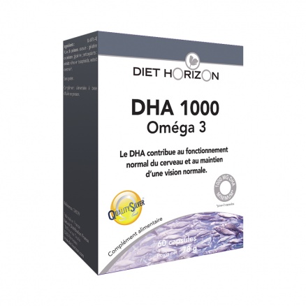 DHA 1000 Oméga 3 x60