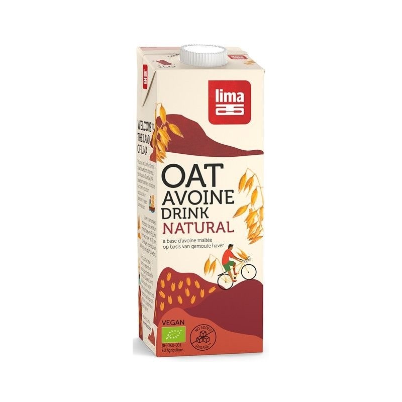 Oat Drink Avoine Naturel Lima