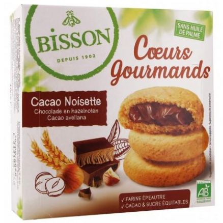 COEUR GOURMAND CACAO NOISETTES 180G