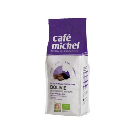 CAFE DE BOLIVIE PUR ARABICA MOULU 250G