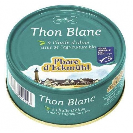 THON BLANC HUILE D'OLIVE 160 G 