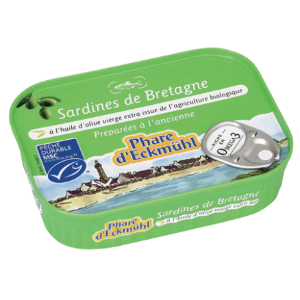 SARDINES A L'HUILE D'OLIVE 3 X 55G 