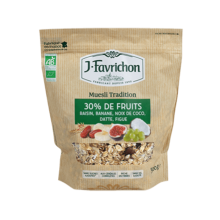 MUESLI TRADITION 30% DE FRUITS 500G 