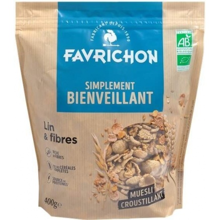 Muesli Bien-Etre Lin Et Fibres 400G 