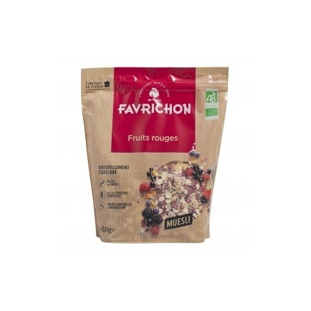 Muesli Tradition Fruits Rouge 500G 