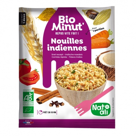 Bio Minute Nouilles Indiennes 80G 