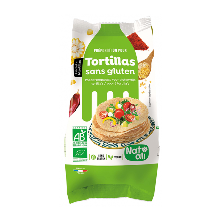 Preparation Tortilla Mais Sans Gluten 200Gr 