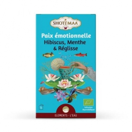 Infusion Paix Emotionnelle(Hibiscus Menthe Reglisse) X16 