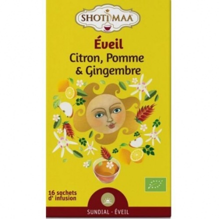 Infusion Eveil(Citron Pomme Gingembre ) X16 