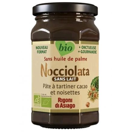 Nocciolata Sans Lait Bio 250Gr