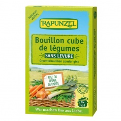 Bouillon Legumes Cubes Sans Levure 80G 
