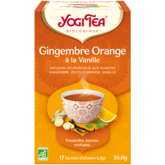 Yogi Tea Gingembre Orange Vanille 30.6G 