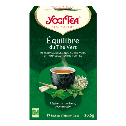 Infusion Equilibre Du The Vert (17 Infusettes) 