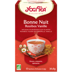 Yogi Tea Bonne Nuit Roobois 17 Sachets 