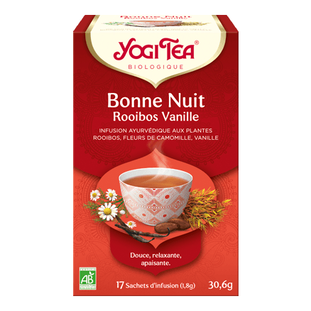 Yogi Tea Bonne Nuit Roobois 17 Sachets 