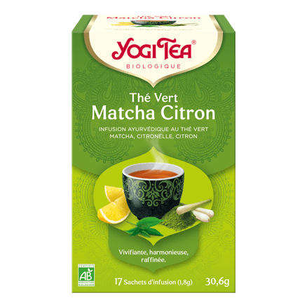 Yogi Tea The Vert Matcha Citron 